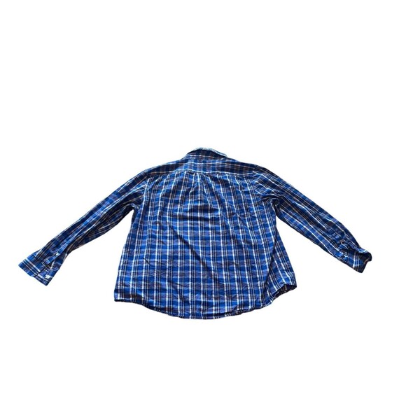 Vineyard Vines Whale Shirt Mens XL Blue Red Check Plaid Button Down Collar - Picture 4 of 4